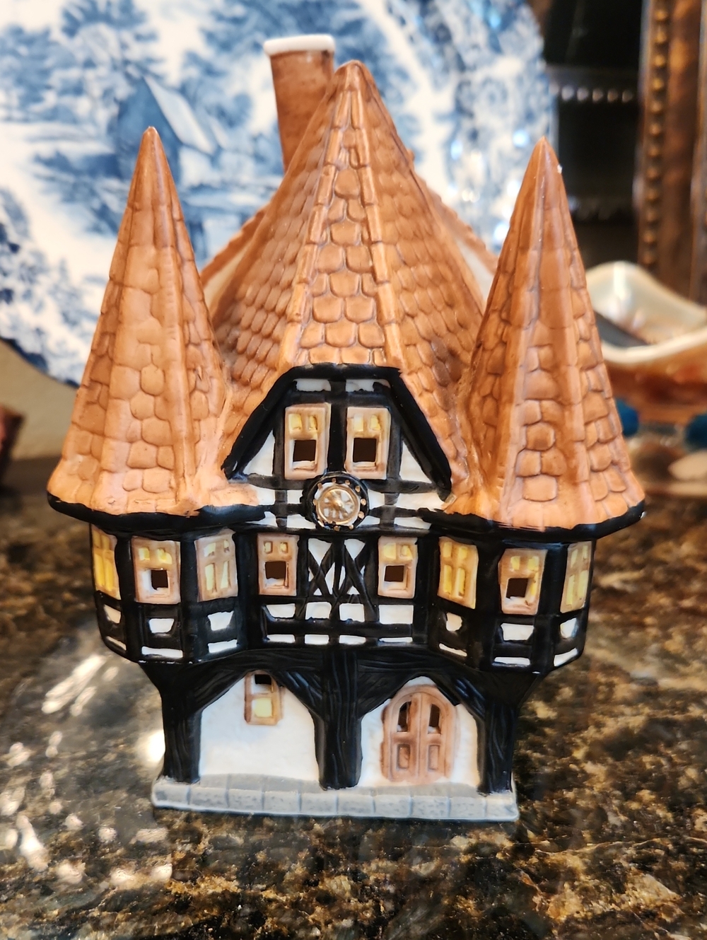 German Ceramic Village House